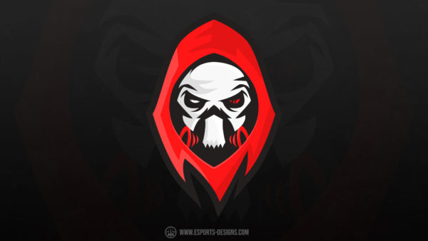 Black-Death eSports Logo Template